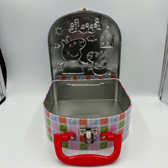 2003 Peppa Pig Metal / Tin Lunch Box - Picture 8 of 12